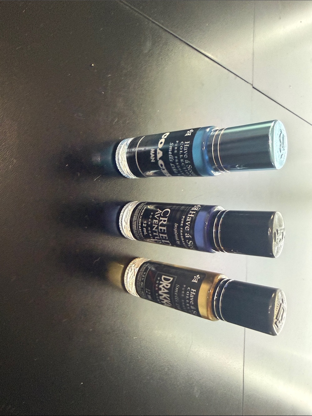 Men's Blue Fragrance Oil Roller - Navy Blue